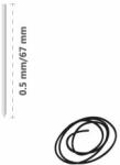 Junior Reîncărcare metal R1004 (pentru până la 4 culori) 0, 5 mm - negru