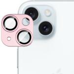 IMAK FULL METAL COVER Sticla pentru camera Apple iPhone 15 / 15 Plus roz