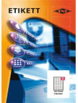PD Etikett címke pd 48.5x16.9 mm szegéllyel 100 ív 6800 db/doboz (2002078)