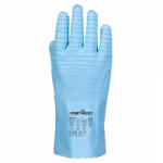 Portwest FD vegyszerálló B Latex kesztyű (12 pár) (kék L) (AP75BLUL)