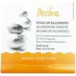 Decora Fólia csokoládé csomagolásához - ezüst 10x10cm 150db - Decora (0796201)
