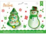 Decora Hóember és fa 8, 5cm - Decora (0255069)