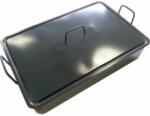 Czech gastro profi Zománcozott tepsi fedővel 50 × 30 cm, belseje kék - Czech gastro profi (01472modry)