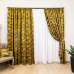 Hiko Set 2 draperii Hiko ROYAL SHINE galben, cu rejansa (10014676)
