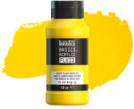 Liquitex Basics Fluid akrilfesték, 118 ml - 830, cadmium yellow medium hue