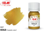 ICM METALLIC COLORS Gold bottle 12 ml (1017)
