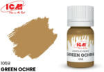 ICM BROWN Green Ochre bottle 12 ml (1059)