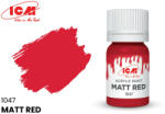 ICM RED Matt Red bottle 12 ml (1047)