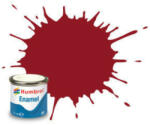 Humbrol Enamel Paint 020 Dark Red, Glossy 14 ml (AA0223)