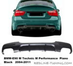  Дифузьор за задна броня M-technik на BMW E90 седан (ah257432)