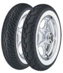 Dunlop Anvelopa Moto Chopper cruiser DUNLOP 130 90-16 TT 67H D404 Fata WWW (WIDE WHITE WALL)