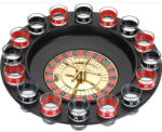 Excellent Houseware Set 16 pahare shot Excellent Houseware, sticla polipropilena, 30 cm, negru rosu (KO-491005630) Pahar