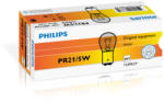 Philips Set 10 Becuri Rosii Frana PR21 5W 12V (12495CP)