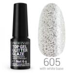 Profinails UV lakkzselé Glitter Glaze Top 6gr 605
