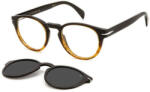 David Beckham DB 7104/CS EX4/M9 49 Férfi szemüvegkeret (optikai keret) clip-on napszemüveg előtéttel (DB 7104/CS EX4/M9)