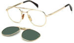 David Beckham DB 1082/G/CS 06J/UC 52 Férfi szemüvegkeret (optikai keret) clip-on napszemüveg előtéttel (DB 1082/G/CS 06J/UC)