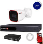 Provision-ISR 1 biztonsági kamerás IP kamera rendszer 2MP