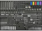 SP Tools Tálcás SP Tools "XL" Dugókulcs +rátűzőkulcs klt 1/4-3/8-1/2" 180 db-os (SPUSS024)