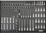 SP Tools Tálcás SP Tools "M" Rátűzőkulcs klt 1/4"-3/8"-1/2" 171 db-os (SP50025)
