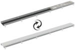 Alcadrain Grătar plin pentru rigolă, Alcadrain, Double, cu două fețe, 65 cm (DOUBLE-650M)