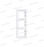 Schneider Electric Schneider SE EPH5810321 Asfora hármas függőleges keret fehér (EPH5810321)