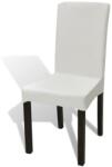 vidaXL 6 db krémszínű szabott nyújtható székszoknya (130380) - vidaxl