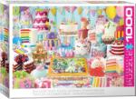 EUROGRAPHICS 1000 db-os puzzle - Birthday Cake Party (6000-5700) (6000-5700)