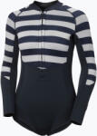 Helly Hansen Combinezon de înot pentru femei Helly Hansen Waterwear Long Sleeve Spring Wetsuit navy stripe