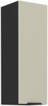 TEMPO KONDELA Dulap superior, caşmir/negru, ARAKA 30 G-90 1F