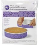 Wilton Bake - Even Strip sütési hőmérséklet-kiegyenlítő csíkok 6db - Wilton (0266194)