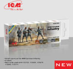 ICM Acrylic paint set for WWI German infantry 6 x 12 ml (3044)