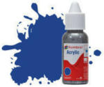 Humbrol Acrylic Paint No 25 Blue - Matt, Dropper Bottle 14 ml (DB0025)