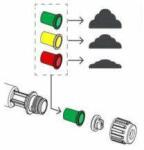 Di Martino Kézi habágyú, tartalék habfejek!