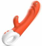 Mokko Toys Allen Vibrator, portocaliu/alb (23cm) Vibrator