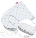 Scamp Husa bumbac pentru perna Scamp, 160 cm, Gray Star (HPG075)