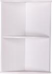 Mobikon Etajera de colt din mdf alb Atene 30x30x48 cm (0000228303) Raft