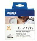 Brother P-Touch DK-11219 eticheta rotunda taiata 12x12mm 1200 etichete (DK11219)