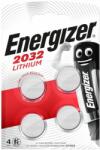 Energizer Baterie buton litiu ENERGIZER CR2032. 3V, blister de 4 buc (ENERG-BL-CR2032-4PK) Baterii de unica folosinta