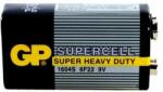 GP Batteries Baterie zinc carbon GP 6F22 /9V/ Supercell 1604E 1 buc. micsora (GP-BM-1604S-B) Baterii de unica folosinta