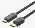 Ventiune Cablu Vention Cablu DisplayPort la HDMI 3.0m - 4K, placat cu aur - HAGBI (HAGBI)