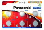 Panasonic Baterie buton litiu PANASONIC CR2025, 3V, 6 buc. intr-un blister /pret pentru 6 buc. / (PAN-BL-CR2025-6PK) Baterii de unica folosinta