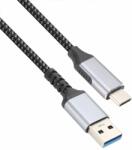 VCOM Cablu VCom USB 3.2 Gen2 tip C / USB AM, 10 Gbps, negru - CU401M-1m (CU401M-1m)