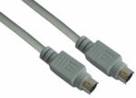 VCOM Cablu VCom PS/2 6pin M/M - CK001-3m (CK001-3m)