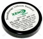 XENO Baterie litiu-tionil XENO XL210/STD, buton, 3.6V 1/10D, 1Ah (XENO-XL-210-STD) Baterii de unica folosinta
