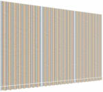  Vidaxl többszínű csíkos pótszövet napellenzőhöz 6 x 3, 5 m 367733