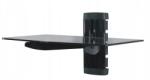  UCH0216A Fali konzol DVD/BD lejátszóhoz vagy SET-TOP box-hoz, üveg (360x250mm)