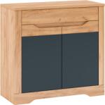 TEMPO KONDELA Fidel G tölgy/grafit szürke