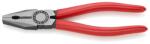KNIPEX 03 01 200 EAN Kombinált fogó műanyaggal bevonva feketére foszfátozott 200mm (03 01 200 EAN)