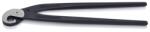 KNIPEX 91 00 200 EAN Csempelyukasztó fogó (papagájcsőrű fogó) feketére foszfátozott 200mm (91 00 200 EAN)
