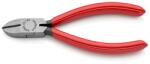 KNIPEX 70 01 125 EAN Oldalcsípőfogók műanyaggal bevonva feketére foszfátozott 125mm (70 01 125 EAN)